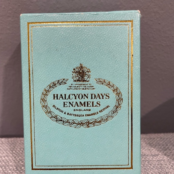 Tiffany & Co Halcyon Days Enamel Statue of Liberty trinket box - Picture 6 of 12